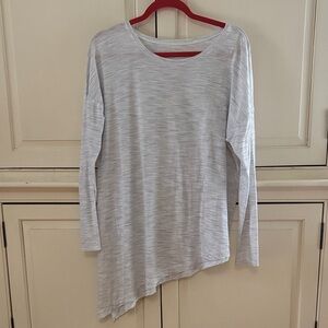 Lululemon the Point Long Sleeve Women’s Asymmetrical TopGray M